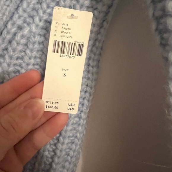 Anthropologie Women’s Blue sweater Size Small, new with tags - Picture 2 of 6